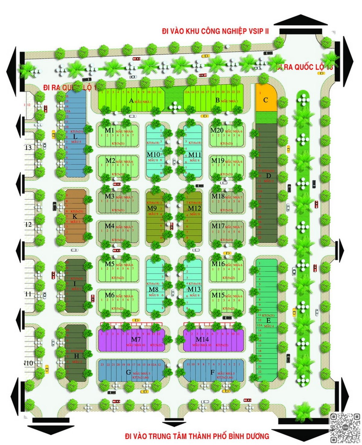 Dự án nhà phố Uni Town